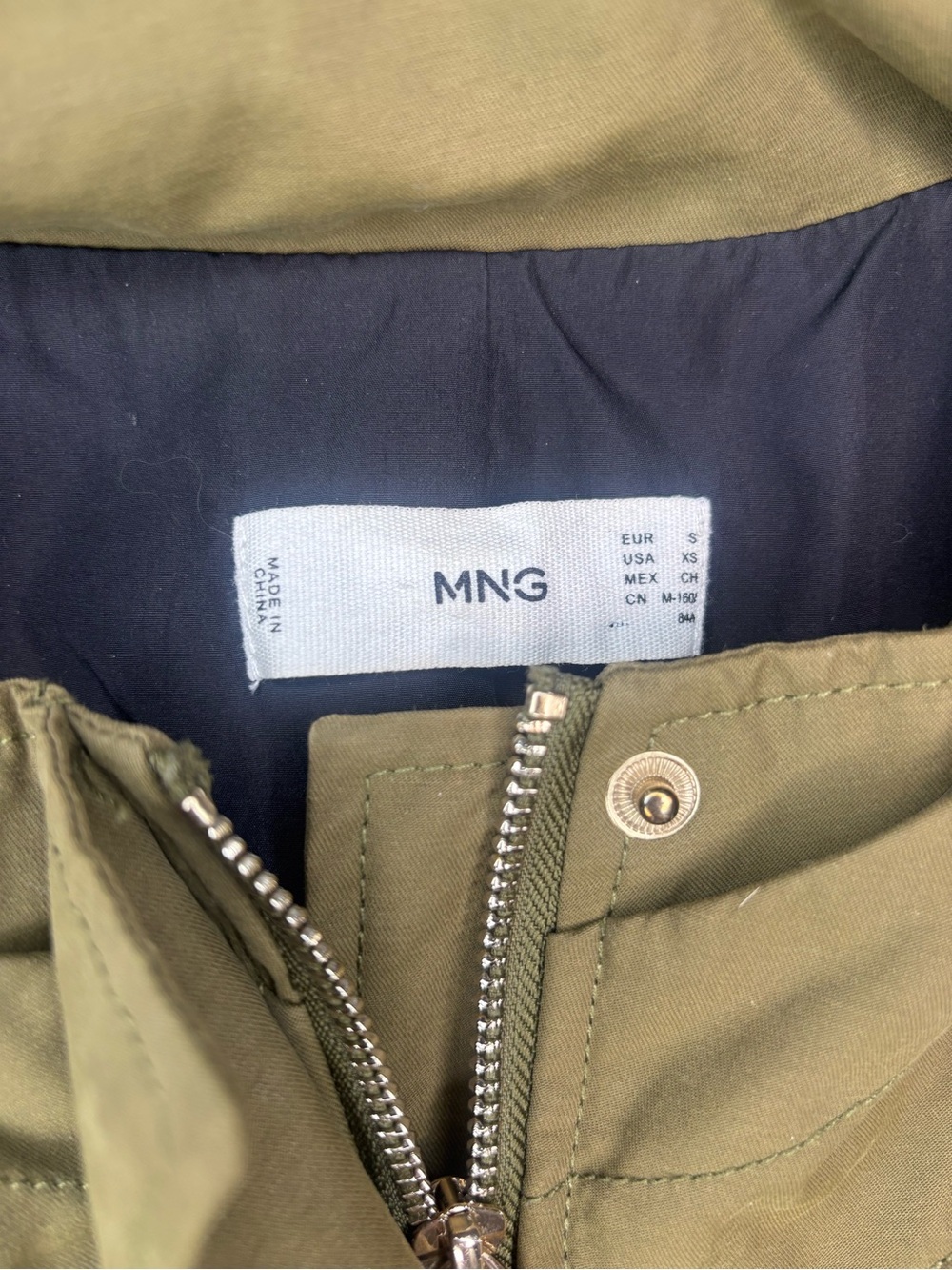 MNG Rain Jacket Size Small - Picture 3 of 6